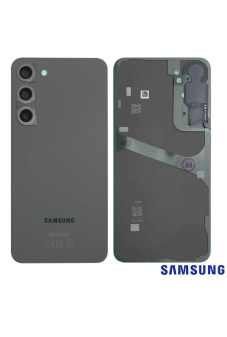Vetro posteriore con lente inclusa originale Samsung per Samsung Galaxy S23 Plus - green