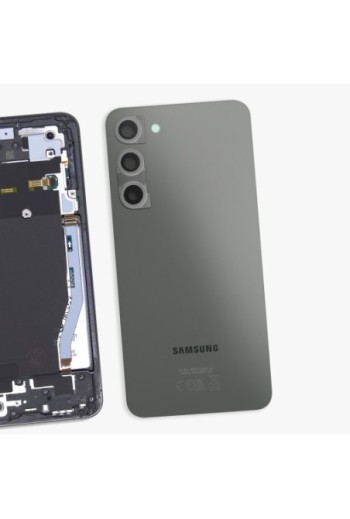 Vetro posteriore con lente inclusa originale Samsung per Samsung Galaxy S23 Plus - green