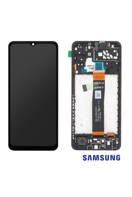 Schermo per Samsung Galaxy A04s Originale Samsung con vetro touchscreen - black