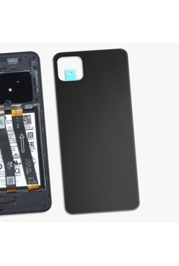 Copribatteria di ricambio per Samsung Galaxy A22 5G compatibile al 100% - nero