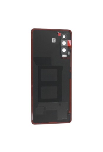 Copribatteria di ricambio per Huawei P30 con lente di protezione per la fotocamera - azzurro