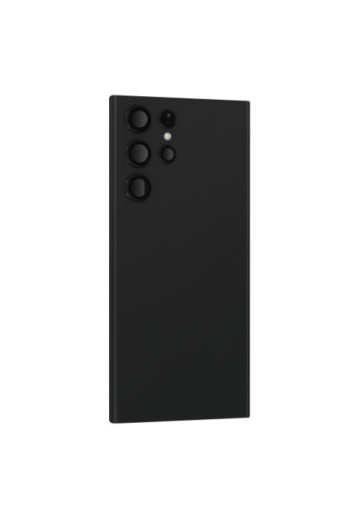 Copribatteria di ricambio per Samsung Galaxy S22 Ultra con lente di protezione per la fotocamera - nero