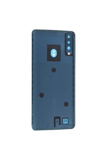 Copribatteria di ricambio per Samsung Galaxy A20s con lente di protezione per la fotocamera - nero