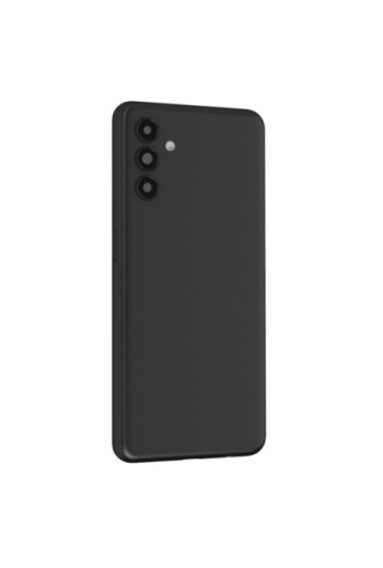 Copribatteria di ricambio per Samsung Galaxy A13 4G con lente di protezione per la fotocamera - nero