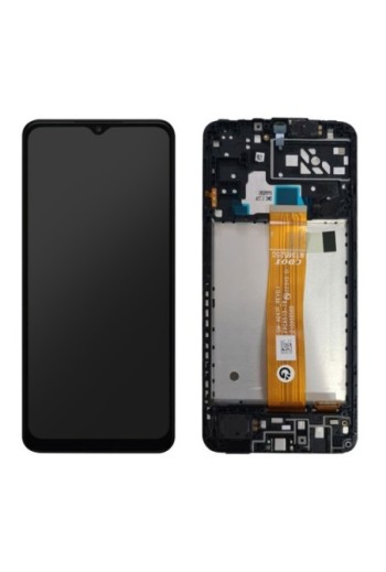 Schermo per Samsung Galaxy A04s blocco completo compatibile con LCD + touchscreen (con frame)