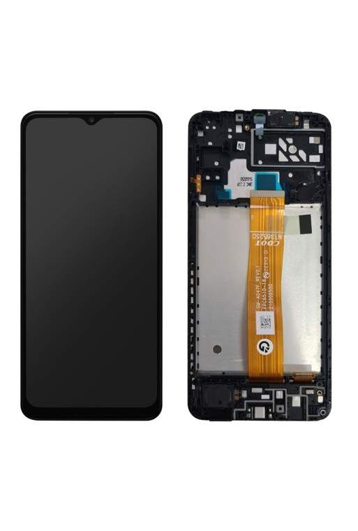 Schermo per Samsung Galaxy A04s blocco completo compatibile con LCD + touchscreen (con frame)