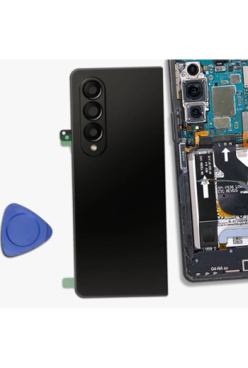 Copribatteria originale Samsung per Samsung Galaxy Z Fold4 - phantom black