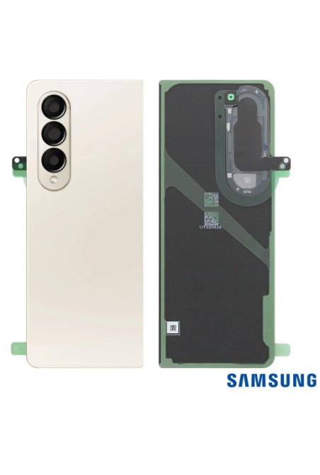 Copribatteria originale Samsung per Samsung Galaxy Z Fold4 - beige
