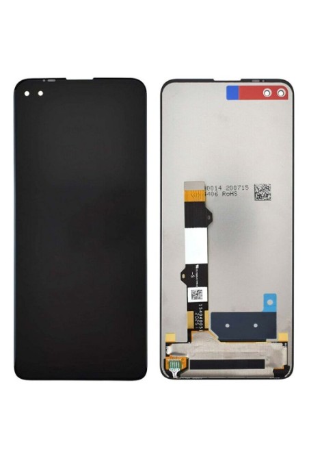 Schermo Motorola Moto G 5G Plus blocco completo compatibile con LCD + touchscreen nero