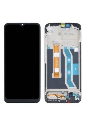 Schermo Realme C25Y blocco completo compatibile con LCD + touchscreen nero