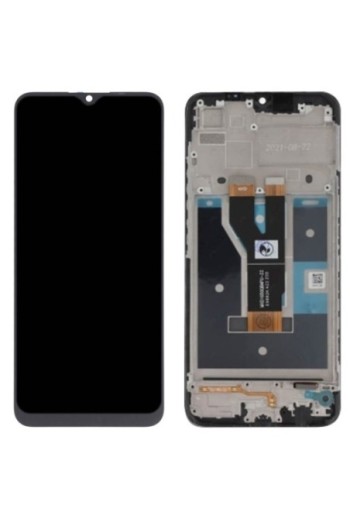 Schermo Realme C11 2021 blocco completo compatibile con LCD + touchscreen nero