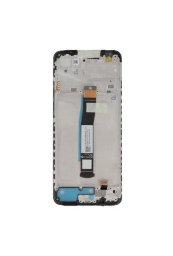 Schermo LCD completo originale Xiaomi Redmi 10C + frame graphite gray (Service Pack)