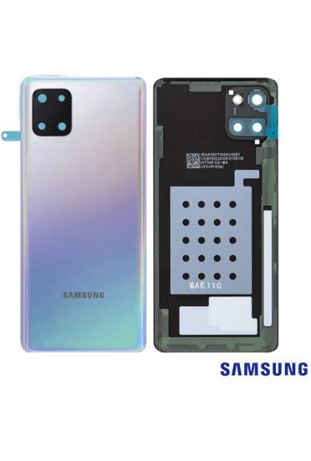 Copribatteria originale per Samsung Galaxy Note 10 Lite Samsung Service Pack - argento stellare