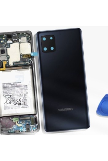 Copribatteria originale per Samsung Galaxy Note 10 Lite Samsung Service Pack - nero cosmo