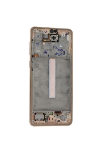 Schermo per Samsung Galaxy A33 5G Originale Samsung Blocco Completo: LCD + Vetro Touch - Awesome Peach