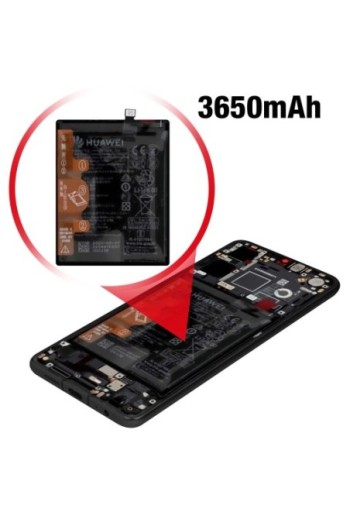 Schermo LCD originale Huawei P30 nero con touchscreen e batteria da 3650mAh