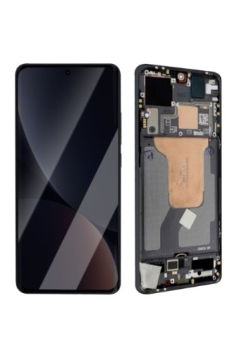 Schermo Xiaomi 12 blocco completo compatibile con LCD + touchscreen nero