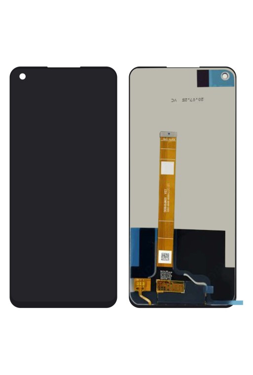 Schermo Realme 6 / Oppo A72 4G blocco completo compatibile con LCD + touchscreen nero
