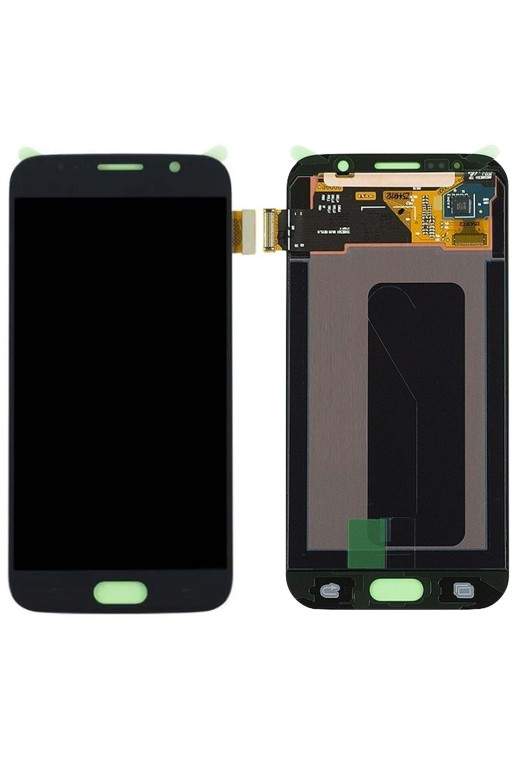 Schermo Samsung Galaxy S6 blocco completo compatibile con LCD + touchscreen nero
