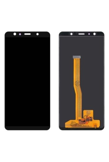 Schermo Samsung Galaxy A7 2018 blocco completo compatibile con LCD + touchscreen nero
