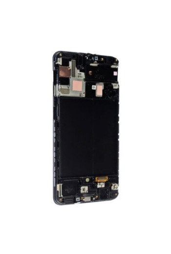 Schermo per Samsung Galaxy A50 LCD + Vetro Touch Escluso Frame 100% Compatibile - Nero