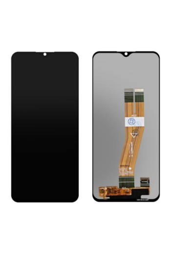 Schermo per Samsung Galaxy A03 / A03s LCD + Vetro Touch Escluso Frame 100% Compatibile - Nero