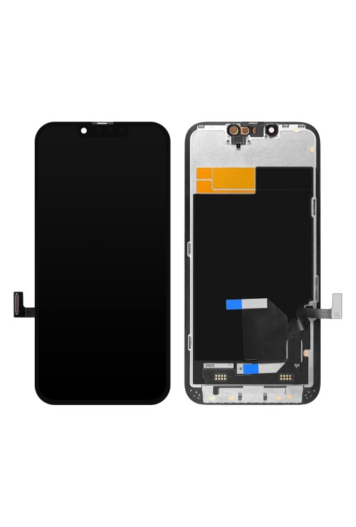 Schermo per iPhone 13 LCD + Vetro Touch 100% Compatibile - Nero