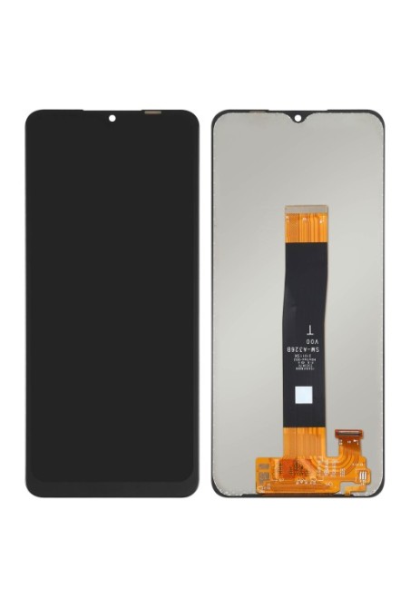 Schermo per Samsung Galaxy A32 5G LCD + Vetro Touch Escluso Frame 100% Compatibile - Nero