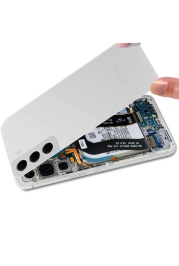 Copribatteria Originale per Samsung Galaxy S22 Plus Samsung Service Pack - Phantom White