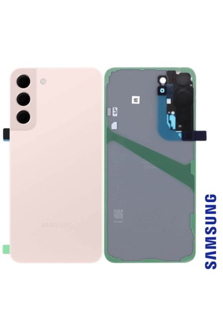 Copribatteria Originale per Samsung Galaxy S22 Plus Samsung Service Pack - Pink Gold