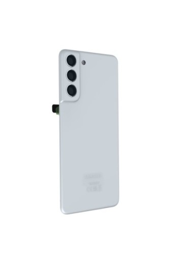 Copribatteria Originale per Samsung Galaxy S21 FE con Lente Protezione Fotocamera - White