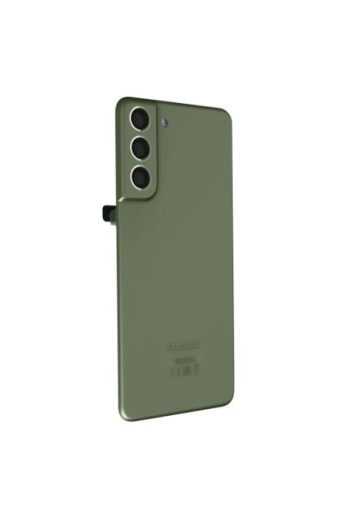 Copribatteria Originale per Samsung Galaxy S21 FE con Lente Protezione Fotocamera - Olive