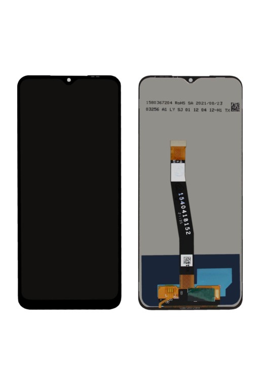 Schermo per Samsung Galaxy A22 5G LCD + Vetro Touch Escluso Frame 100% Compatibile - Nero