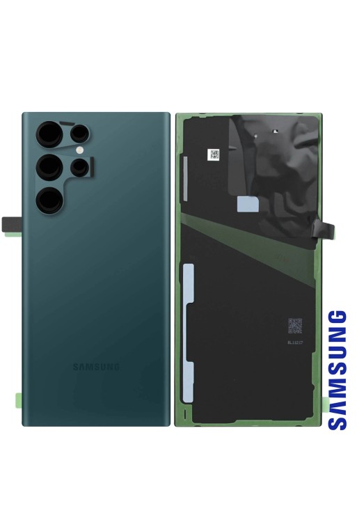 Copribatteria Originale per Samsung Galaxy S22 Ultra Samsung Service Pack - Green