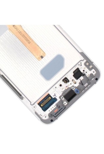 Schermo per Samsung Galaxy S22 Plus Originale Samsung Blocco Completo: LCD + Vetro Touch - Phantom White