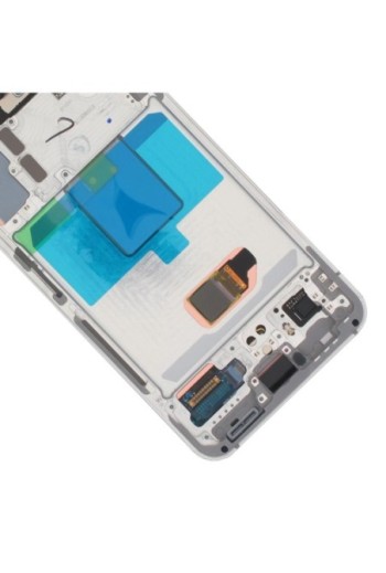 Schermo per Samsung Galaxy S22 Originale Samsung Blocco Completo: LCD + Vetro Touch - Phantom White