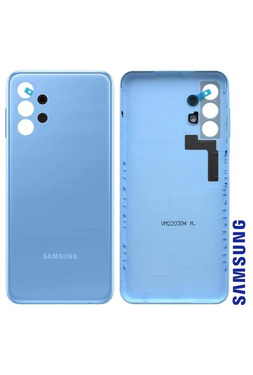 Copribatteria Originale per Samsung Galaxy A13 4G con Lente Protezione Fotocamera - Light Blue