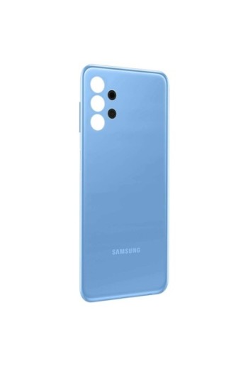 Copribatteria Originale per Samsung Galaxy A13 4G con Lente Protezione Fotocamera - Light Blue