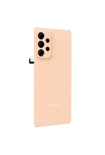Copribatteria Originale per Samsung Galaxy A53 5G con Lente Protezione Fotocamera - Awesome Peach