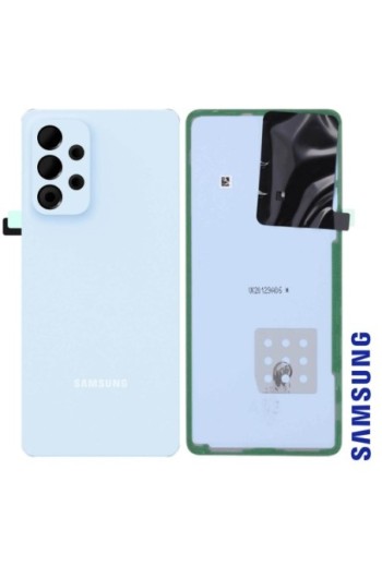 Copribatteria Originale per Samsung Galaxy A53 5G con Lente Protezione Fotocamera - Awesome Blue