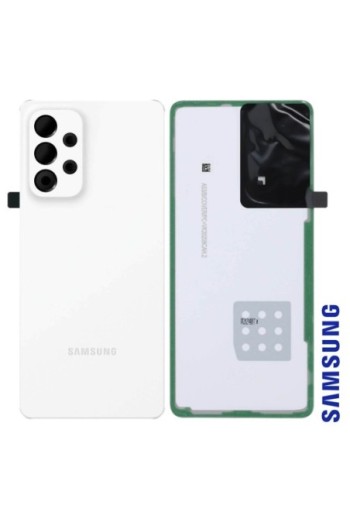 Copribatteria Originale per Samsung Galaxy A53 5G con Lente Protezione Fotocamera - Awesome White