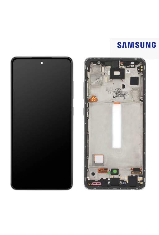 Schermo per Samsung Galaxy A52s Originale Samsung [Service Pack]: LCD + Vetro Touch - Awesome White