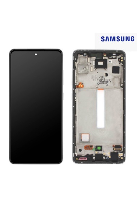 Schermo per Samsung Galaxy A52s Originale Samsung [Service Pack]: LCD + Vetro Touch - Awesome White