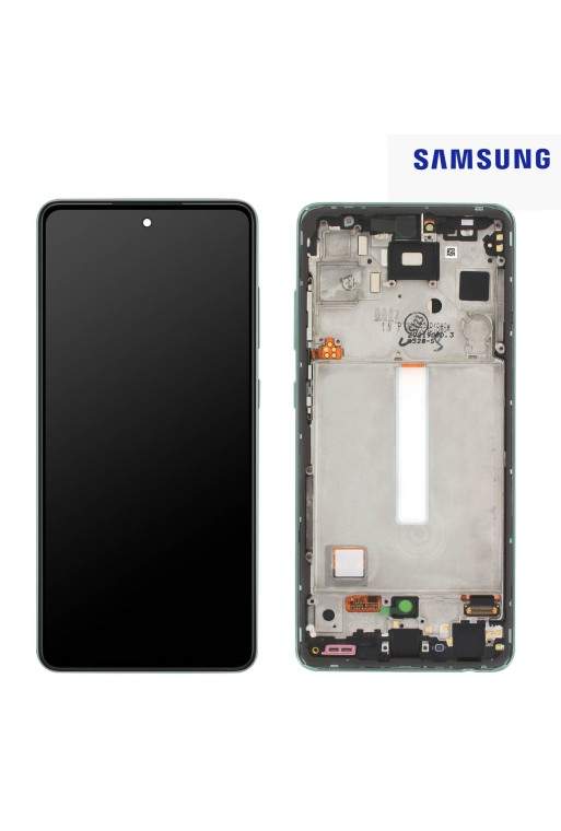 Schermo per Samsung Galaxy A52s Originale Samsung [Service Pack]: LCD + Vetro Touch - Awesome Mint