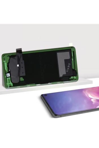 Copribatteria Originale per Samsung Galaxy S10 Samsung Service Pack - Black