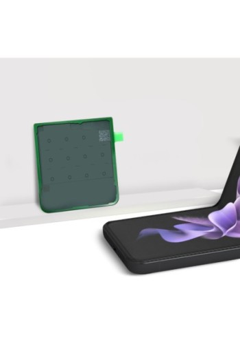 Copribatteria Originale per Samsung Galaxy Z Flip 3 Samsung Service Pack - Phantom Black