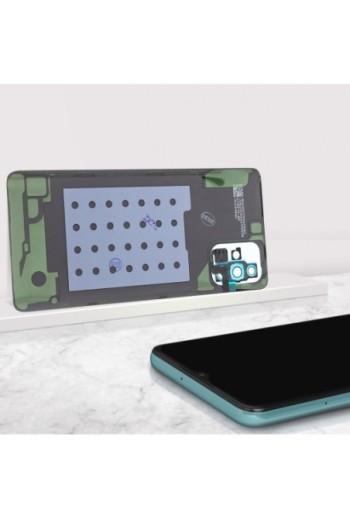 Copri Batteria Originale Samsung Galaxy A71 - prism crush blue