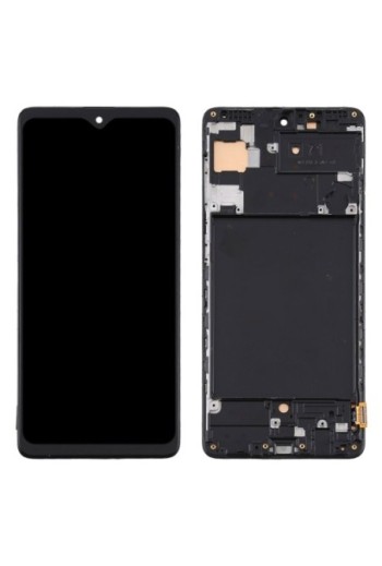 Schermo per Samsung Galaxy A71 vetro touch LCD compatibile al 100% - nero