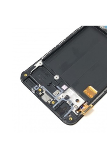 Schermo LCD per Samsung Galaxy A40 + Vetro Tattile Originale Samsung [Service Pack] - Black