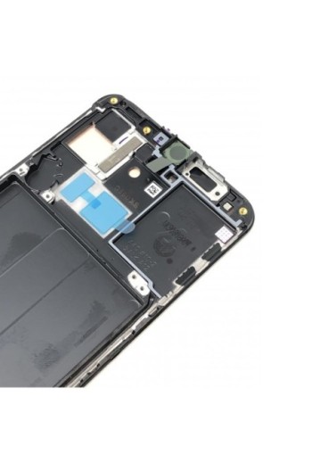 Schermo LCD per Samsung Galaxy A40 + Vetro Tattile Originale Samsung [Service Pack] - Black